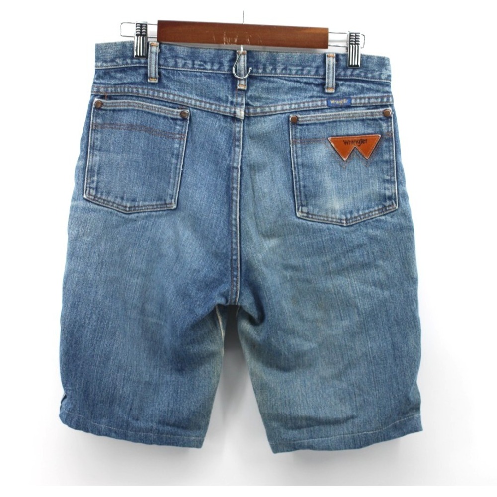 Wrangler Blue Bell Flying W Men's 33 Cut‎ Off Shorts Jorts 9in inseam Vintage